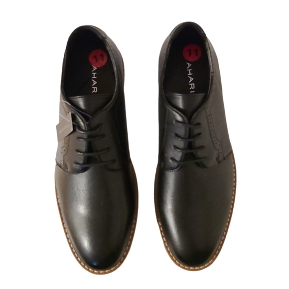 New Tahari Men’s Leather Dress Shoes Casual Work Size 11 - Picture 2 of 9